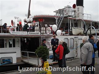 Abschiedsfahrt DS Unterwalden am 27. Sept. 2008